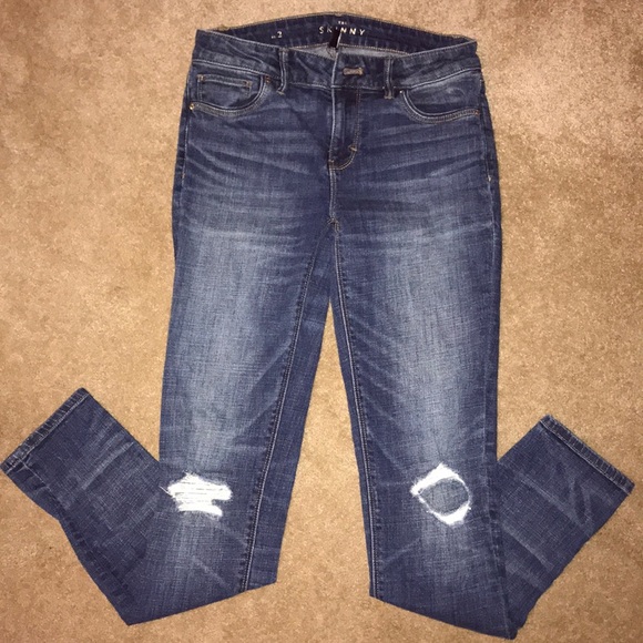 White House Black Market Skinny Jeans Size 2 - Picture 1 of 7